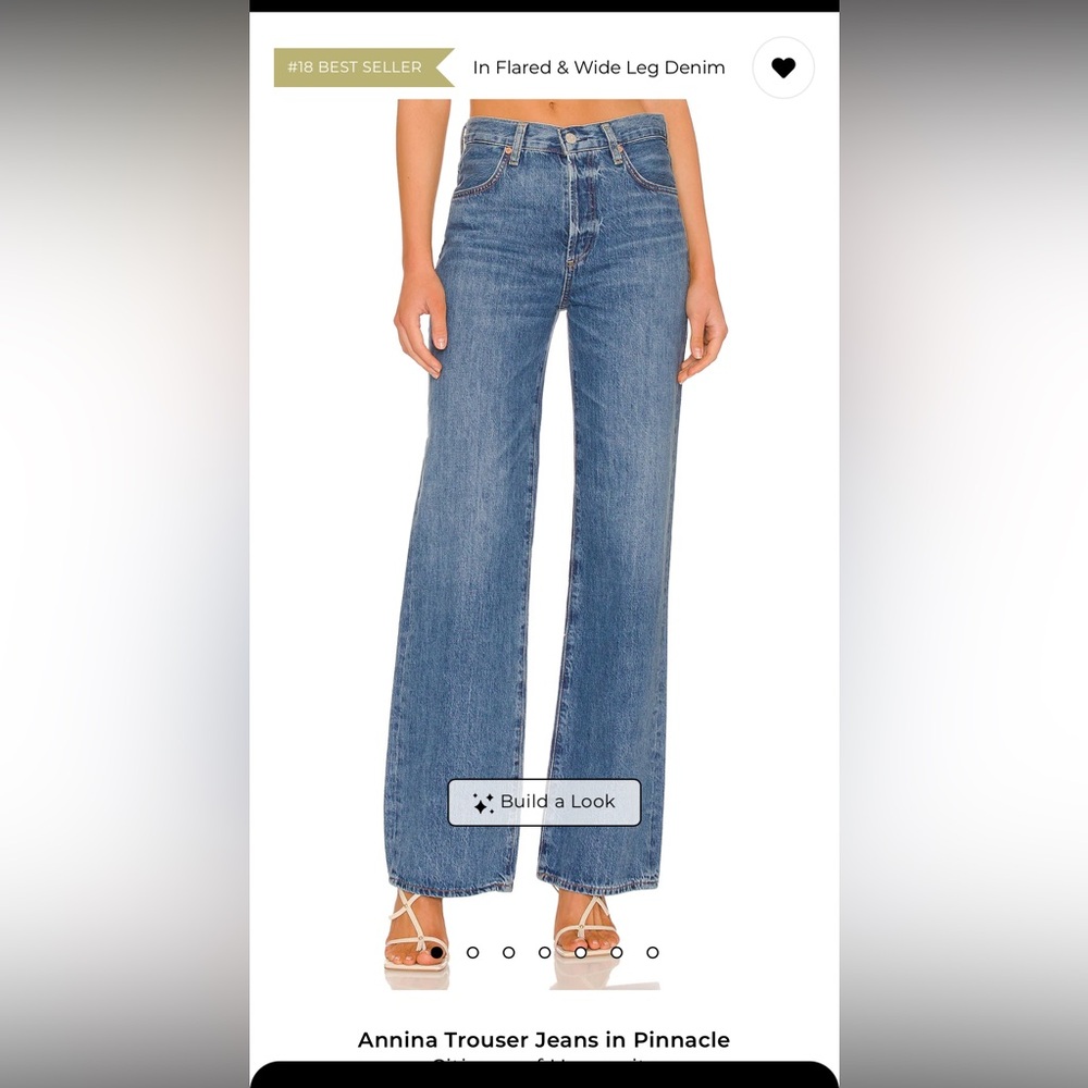 Citizens of humanity annina trouser jeans in pinnacle size 26. NWT